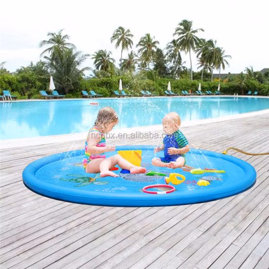 Crianças respingo almofada verão ao ar livre inflável água jogar sprinkler esteira